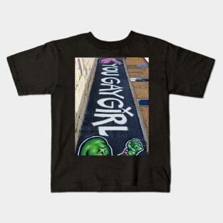 You Gay Girl graffiti Kids T-Shirt